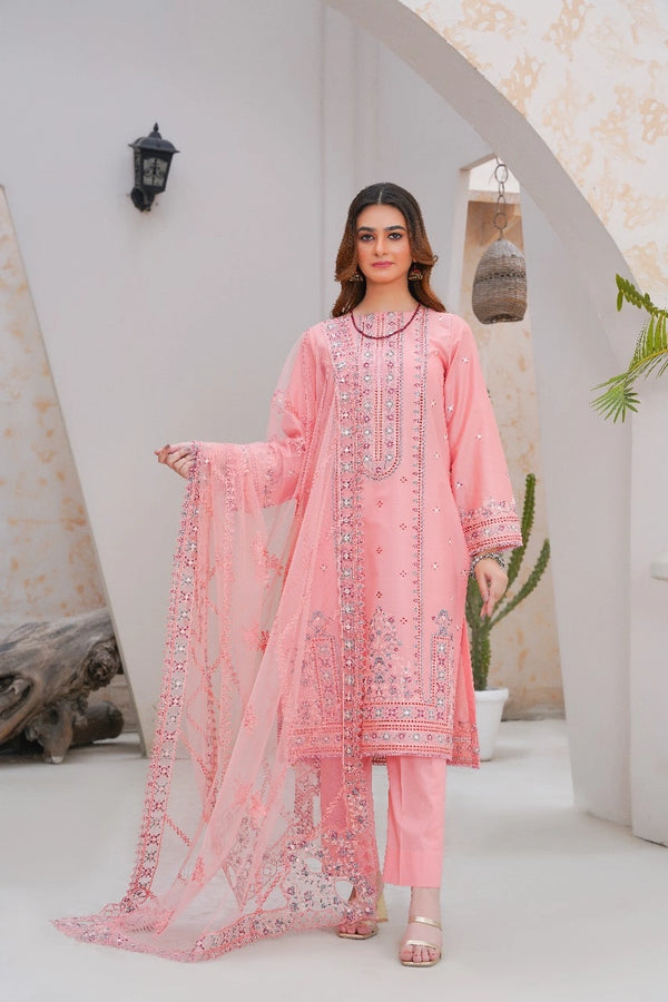 لختہ Embroidered Signature lawn unstitched 3pcs suit